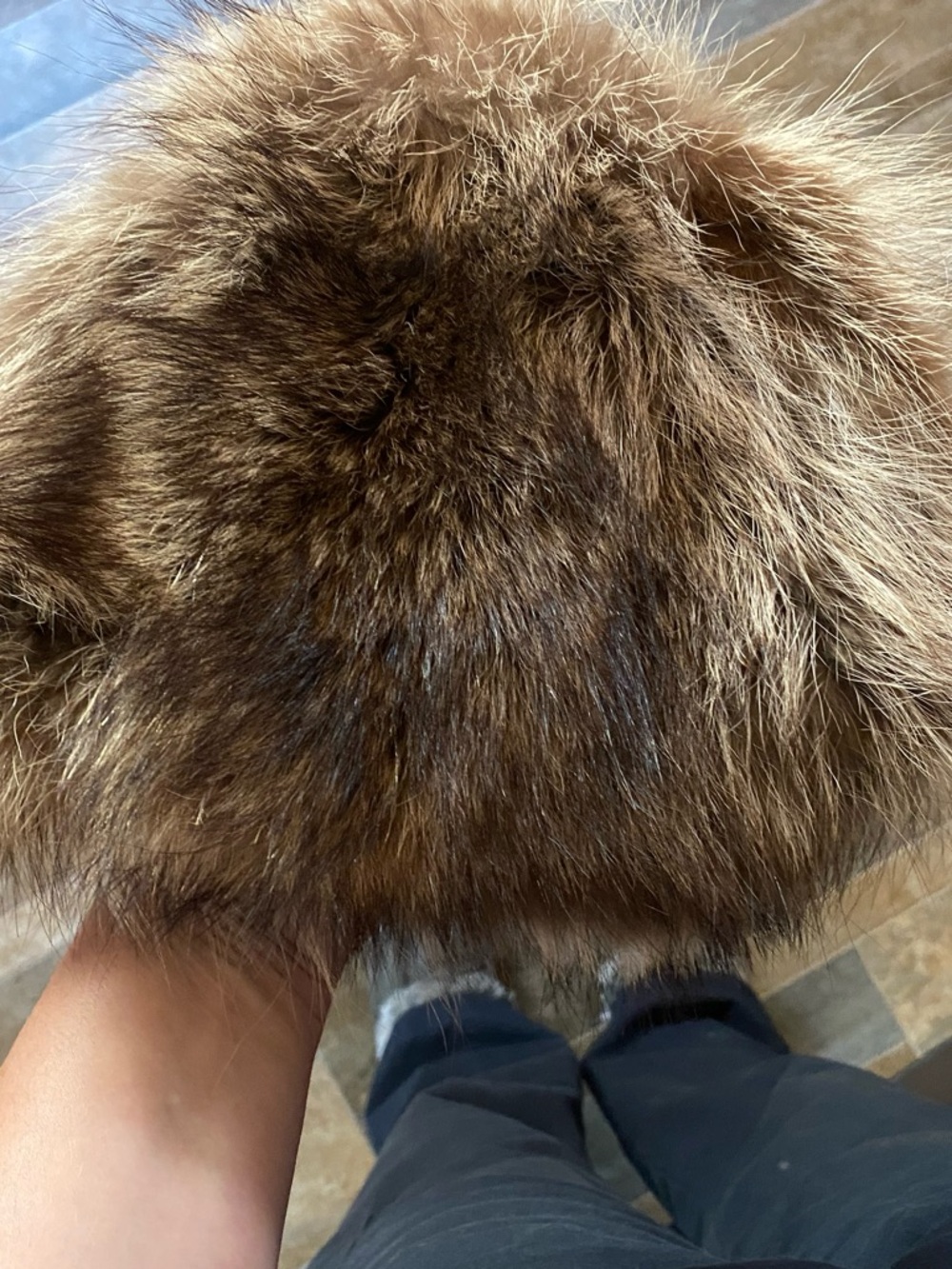 Brown Fur Women's Winter Hat - Unbranded
